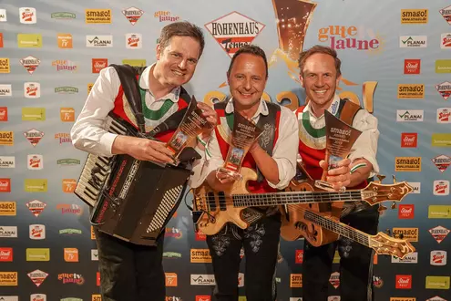 Musiker mit smago! Award in der Hohenhaus Tenne in Schladming